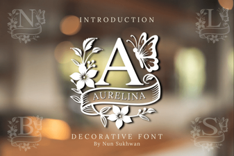 Aurelina Monogram Font for Personal Branding & Projects