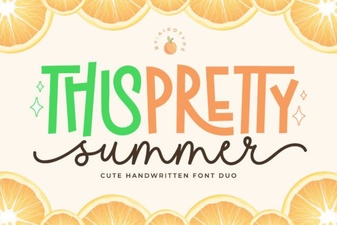 Perfect Summer Fonts for Your Projects & Designs