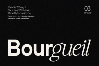 Bourgueil Font: a Modern Revival of Classic Charm